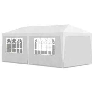 Biały namiot ogrodowy z zamkiem N6-R83 - Pawilony ogrodowe - miniaturka - grafika 1