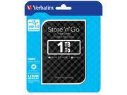 Dyski HDD - Verbatim Store n Go 1TB czarny (53194) - miniaturka - grafika 1