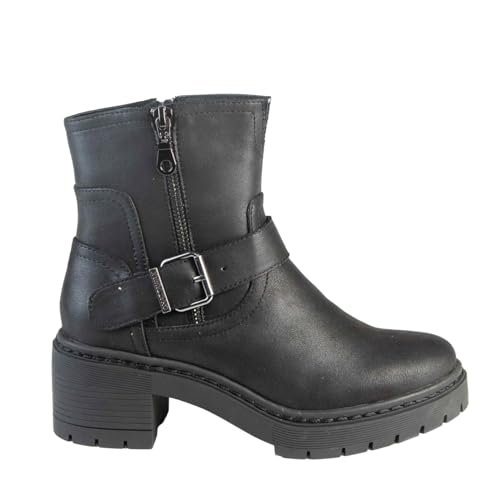 CHATTAWAK Damskie 18KLINANOIR37 Botki, Czarne, 37 EU, czarny, 37 EU