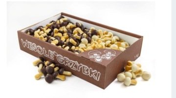 Ciastka Wesołe Grzybki Mix 1kg