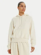 Bluzy damskie - Lacoste Bluza SF2673 Écru Oversize - miniaturka - grafika 1