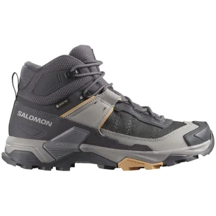 Buty damskie Salomon X Ultra 5 Mid Gore-Tex Rozmiar butów (UE): 42 2/3 / Kolor: szary - Buty trekkingowe damskie - miniaturka - grafika 1