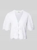 Bluzki damskie - Tunika o kroju regular fit z czystej bawełny model ‘MIFFY’ - miniaturka - grafika 1