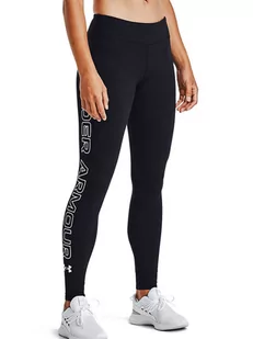 Under Armour Legginsy sportowe w kolorze czarnym - Spodnie sportowe damskie - miniaturka - grafika 1