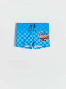 Reserved - Szorty kąpielowe Hot Wheels - niebieski - Skarpetki dla dzieci - miniaturka - grafika 1