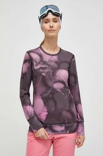 Roxy longsleeve funkcyjny Daybreak kolor różowy - Bielizna sportowa damska - miniaturka - grafika 1