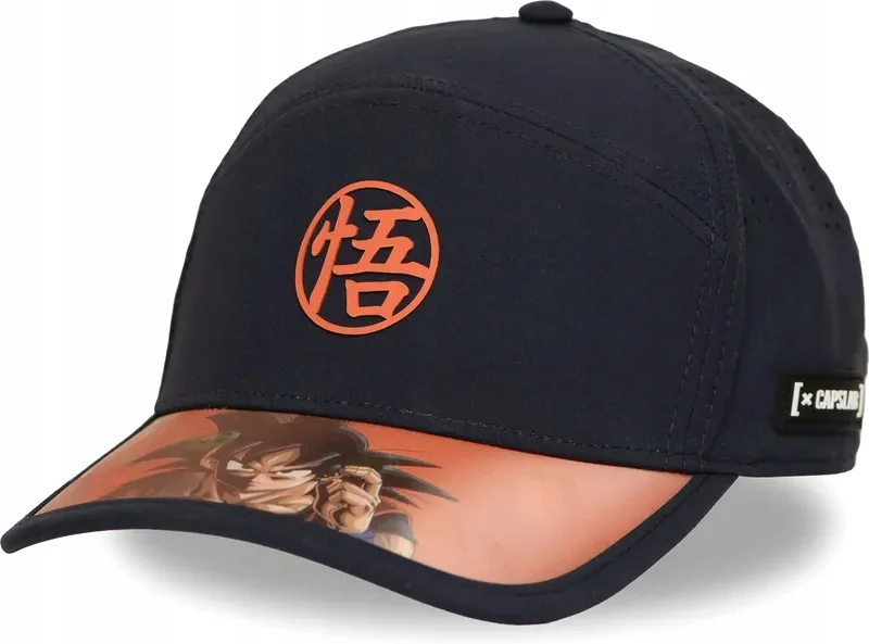 CZAPKA Z DASZKIEM CAPSLAB GOKU CAP DRAGON BALL Z SUPER ANIME HOLOGRAM