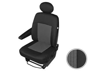Kegel-Błażusiak B&#321;A&#379;USIAK Pokrowiec na fotel Apollo DV 1 (rozmiar L, kolor czarno-popielaty) B&#321;A&#379;USIAK 5-1671-233-4015 - Pokrowce na fotele - miniaturka - grafika 1
