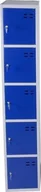 Szafki biurowe - Swedmach Szafka magazynowa wym. 1920x350x550 mm niebieski - miniaturka - grafika 1