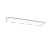 Oprawy, klosze i abażury - QAZQA Panel LED ze stali 120 cm z pilotem - Liv - miniaturka - grafika 1