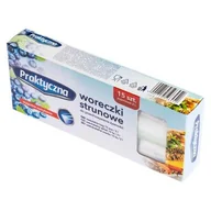 Folia, papier śniadaniowy, serwetki - Woreczki z suwakiem Praktyczna 2 l 15 sztuk - miniaturka - grafika 1