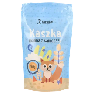Kaszka manna z samopszy 200g - Płatki śniadaniowe i musli - miniaturka - grafika 1
