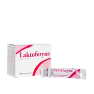 Witaminy i minerały dla sportowców - PHARMABEST LAKTOFERYNA 15 saszetek - miniaturka - grafika 1