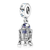 Wisiorki - Charms Zawieszka SREBRO 925 koralik do PANDORA Star Wars R2-D2 Gwiezdne Wojny - miniaturka - grafika 1