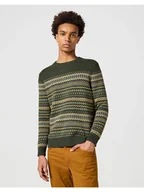 Swetry męskie - Męski sweter Lee FAIRISLE SWEATER M - miniaturka - grafika 1