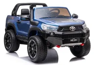 Pojazdy elektryczne dla dzieci - LEAN CARS Auto na Akumulator Toyota Hilux Niebieski Lakierowany 7646 - miniaturka - grafika 1