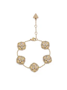 Guess Bransoletka JUBB05 501JW Złoty - Bransoletki - miniaturka - grafika 1
