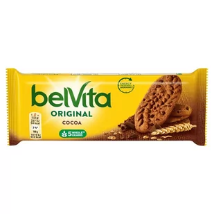 belVita Ciastka zbożowe o smaku kakaowym z kawałkami czekolady 50 g (4 sztuki) - Ciastka - miniaturka - grafika 1