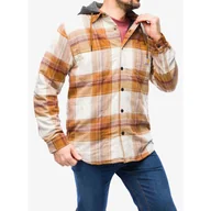Koszule męskie - Koszula turystyczna męska Carhartt Flannel Sherpa-Lined Hooded Shirt Jac - miniaturka - grafika 1