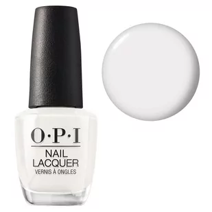 OPI Nail Lacquer, klasyczny lakier do paznokci, Funny Bunny NLH22, biały, 15ml - Lakiery hybrydowe - miniaturka - grafika 1