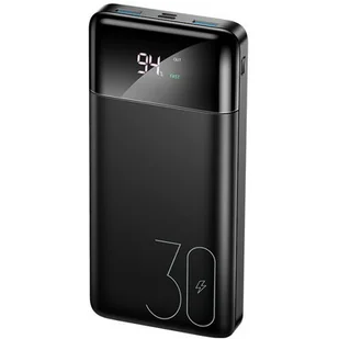 USAMS Powerbank USAMS PB38 30000mAh Czarny Raty 30KCD10301 - Powerbanki - miniaturka - grafika 1