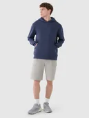 Spodenki męskie - 4F Spodenki casual męskie - szare 3XL - miniaturka - grafika 1