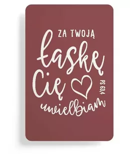 Magnes na lodówkę - Pan jest bliski mojemu sercu - Szaron - Magnesy - miniaturka - grafika 1