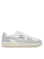 Buty dla dziewczynek - Puma Sneakersy Palermo Leather Big Kid 397275 02 Szary - miniaturka - grafika 1