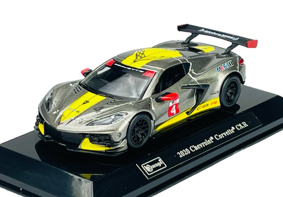 BBURAGO RACE 2020 CHEROLET CORVETTE C8.R 1:43 + GABLOTKA 38312