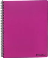 Zeszyty szkolne - Bantex Notesbog a4 bantex spiral pp svanemærket pink 80 ark 70 g - miniaturka - grafika 1