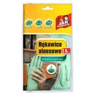 Inne artykuły do sprzątania - Jan Niezbędny Rękawice aloesowe rozmiar L - miniaturka - grafika 1