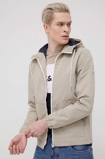 Kurtki męskie - Jack & Jones kurtka męska kolor beżowy przejściowa - grafika 1