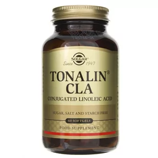 Solgar Tonalin CLA 1300 mg - 60 kapsułek - Witaminy i minerały - miniaturka - grafika 1