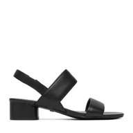 Sandały damskie - Sandały GINO ROSSI C-LP355740-1 Czarny - miniaturka - grafika 1