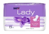 Higiena osób starszych i niepełnosprawnych - Seni Wkładki urologiczne dla kobiet Seni Lady Super 18x37cm 15 szt. |   SE-095-SU15-2PL - miniaturka - grafika 1