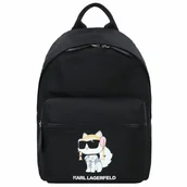 Plecaki - Karl Lagerfeld Superstars Plecak miejski 37 cm black - miniaturka - grafika 1