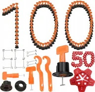 Inne mocowania - Zestaw System poziomowania płytek 100 szt - miniaturka - grafika 1