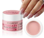 Żele do paznokci - CLARESA SOFT & EASY BUDUJĄCY ŻEL DO PRZEDŁUŻANIA PAZNOKCI NATURAL 12G - miniaturka - grafika 1