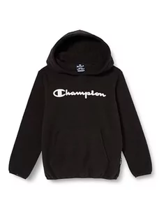 Champion Legacy Outdoor B-Filament Polar Fleece Dla dzieci i młodzieży Bluza z kapturem, Nero, 7-8 lat - Bluzy i sweterki niemowlęce - miniaturka - grafika 1