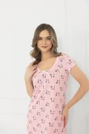 Piżamy damskie - Koszula damska krótki rękaw Sajla - Italian Fashion - miniaturka - grafika 1