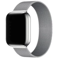 Akcesoria do smartwatchy - Pasek LUNA do Apple Watch (38/40/41mm) A00117 Srebrny - miniaturka - grafika 1
