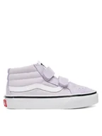 Buty dla dziewczynek - Vans Sneakersy Sk8-Mid Reissue V VN000CZ7EMY1 Fioletowy - miniaturka - grafika 1