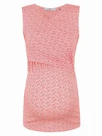 Bluzki damskie - Damska tunika do karmienia czerwona Bellybutton Maternity, r.XS - miniaturka - grafika 1