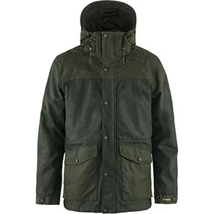 FJALLRAVEN Męska kamizelka Värmland Wool Jacket M zielony zielony XXL - Garnitury - miniaturka - grafika 1