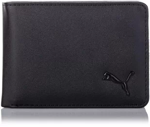 PUMA Męski portfel sportowy Tri-Fold, Czarny Czarny, Rozmiar uniwersalny - Portfele - miniaturka - grafika 1