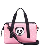 Torby podróżne - Reisenthel Torba podróżna w kolorze jasnoróżowo-czarnym - 27 x 21 x 12 cm - miniaturka - grafika 1