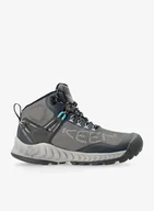 Buty trekkingowe damskie - Buty turystyczne damskie Keen Nxis Evo Mid WP - magnet/ipanema - miniaturka - grafika 1