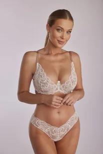 Koronkowe Brazyliany Sand - Majtki damskie - miniaturka - grafika 1