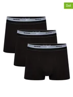 Majtki męskie - Reebok Bokserki (3 pary) "Mika" w kolorze czarnym - miniaturka - grafika 1