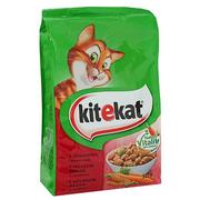 Sucha karma dla kotów - Kitekat Wołowina, warzywa 4,2 kg - miniaturka - grafika 1